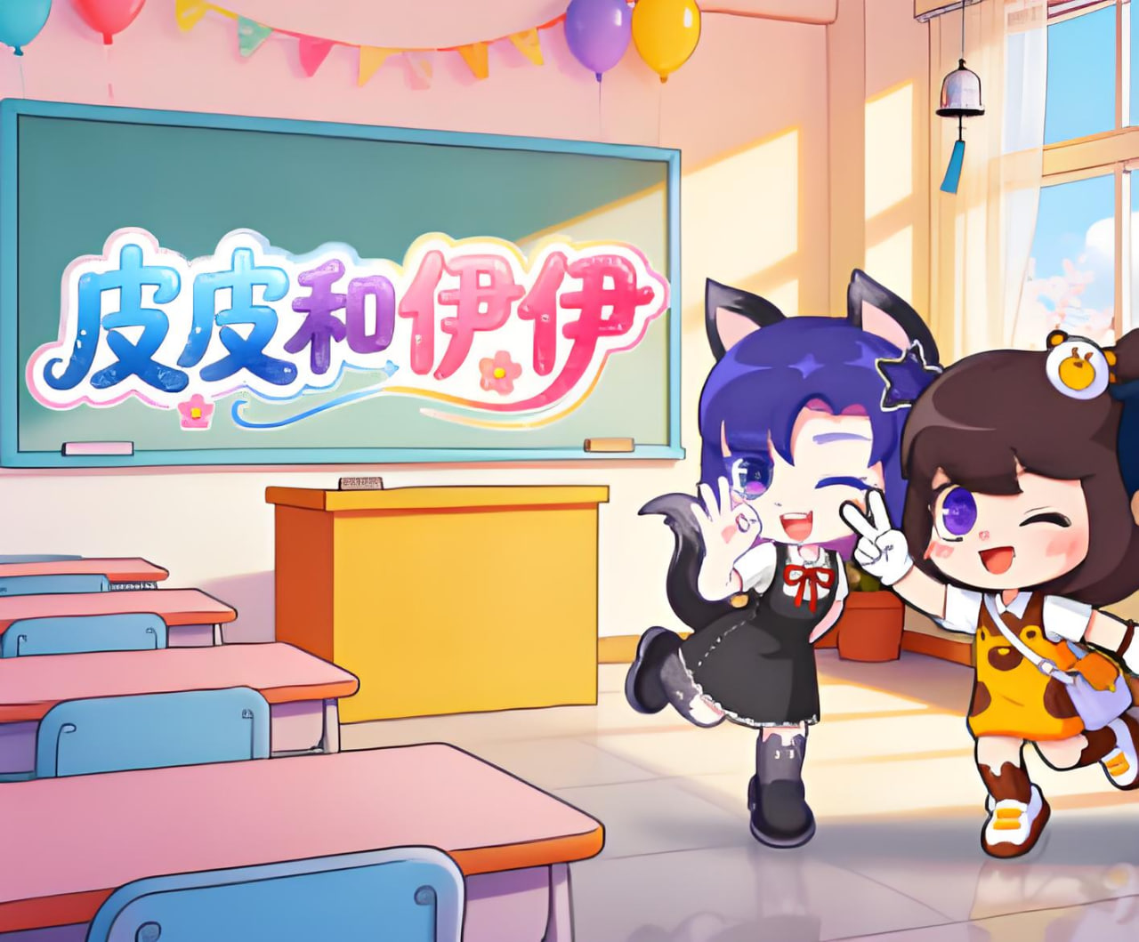 皮皮和伊伊封面图